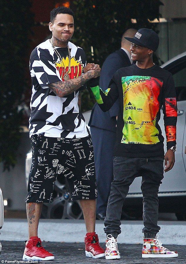 Chris Brown teases a new single featuring Wizkid