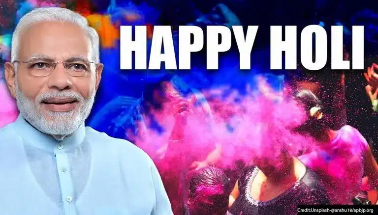 Happy Holi: Narendra Modi Wishes To All The People 2023